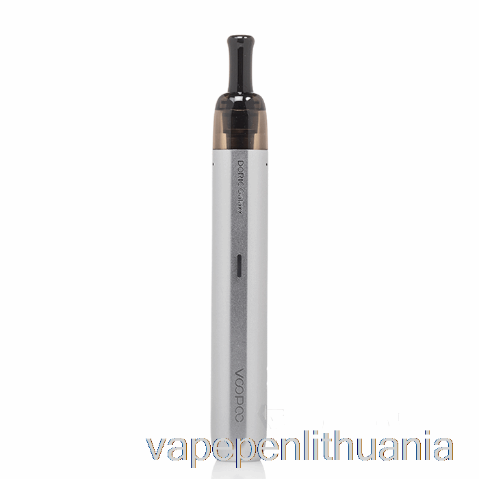 Voopoo Doric Galaxy Pen Sidabrinis Ir Baltas Vape Skystis